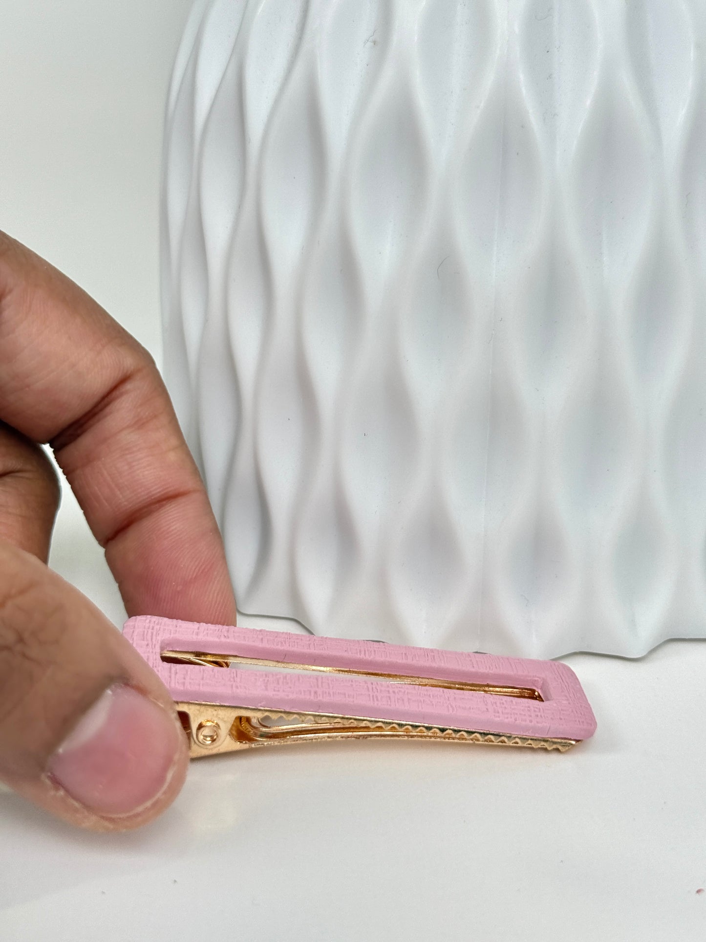 Fabric pattern Barrette