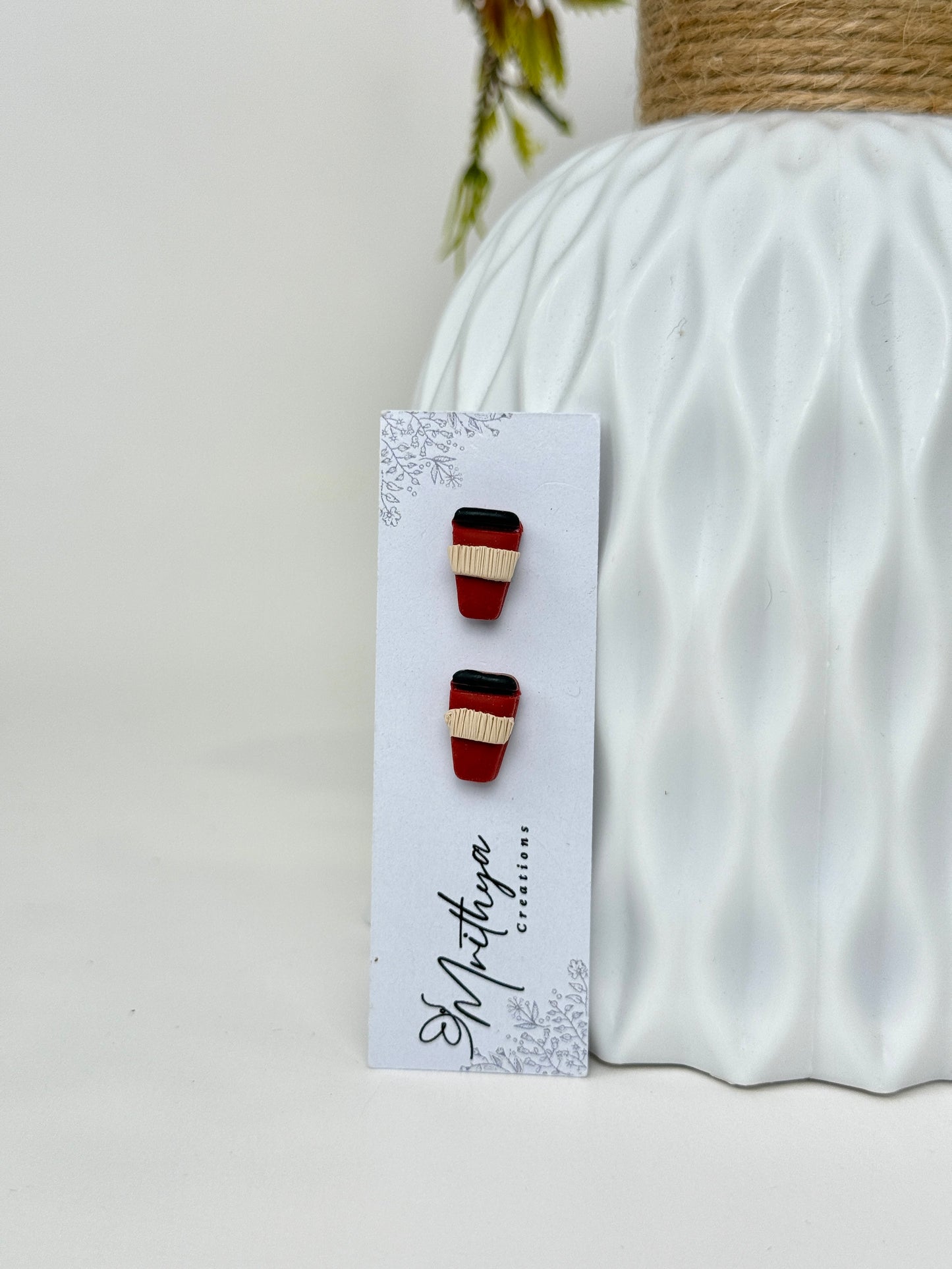 Coffee cup Studs