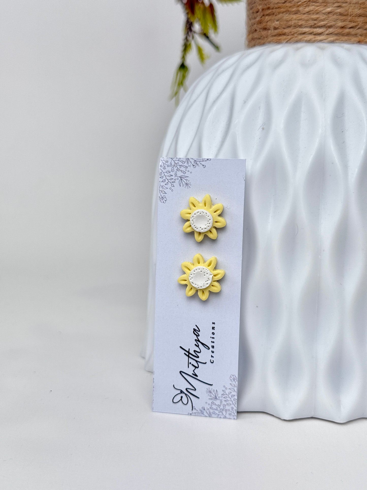 Floral Studs