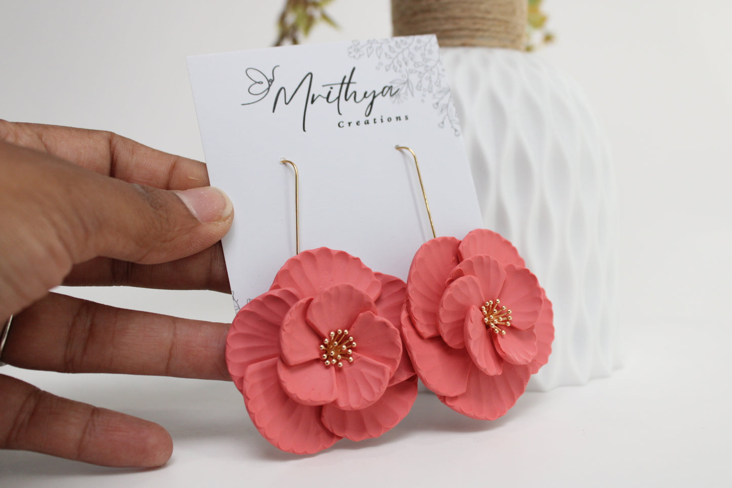 Coral flower drop