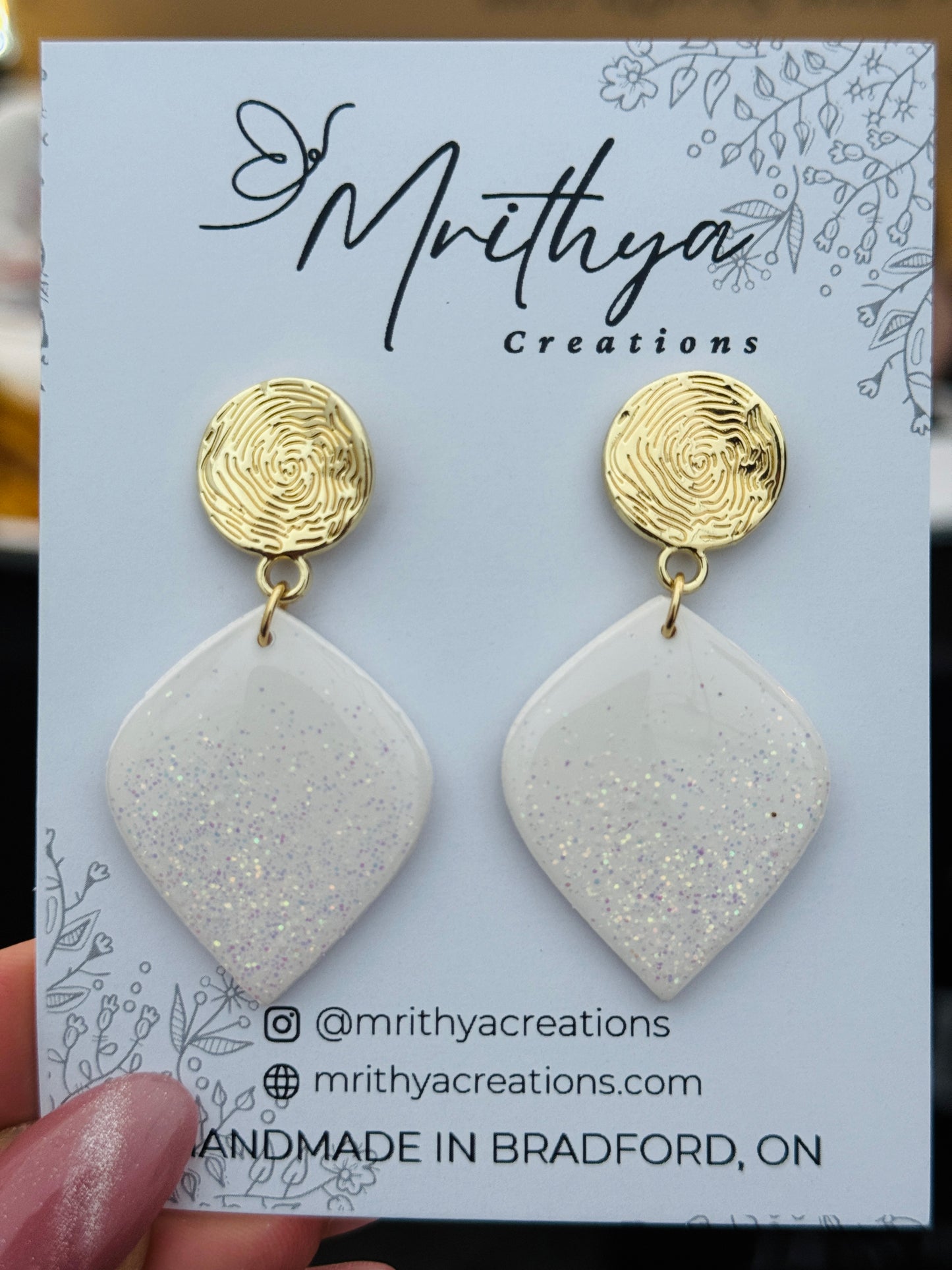 White ornament