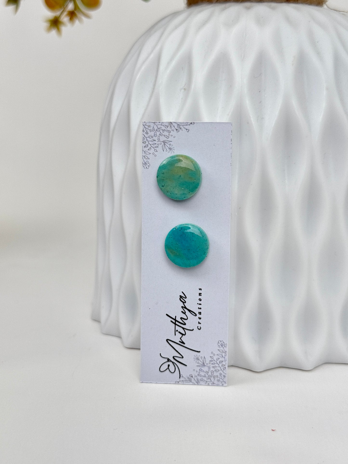 Turquoise studs