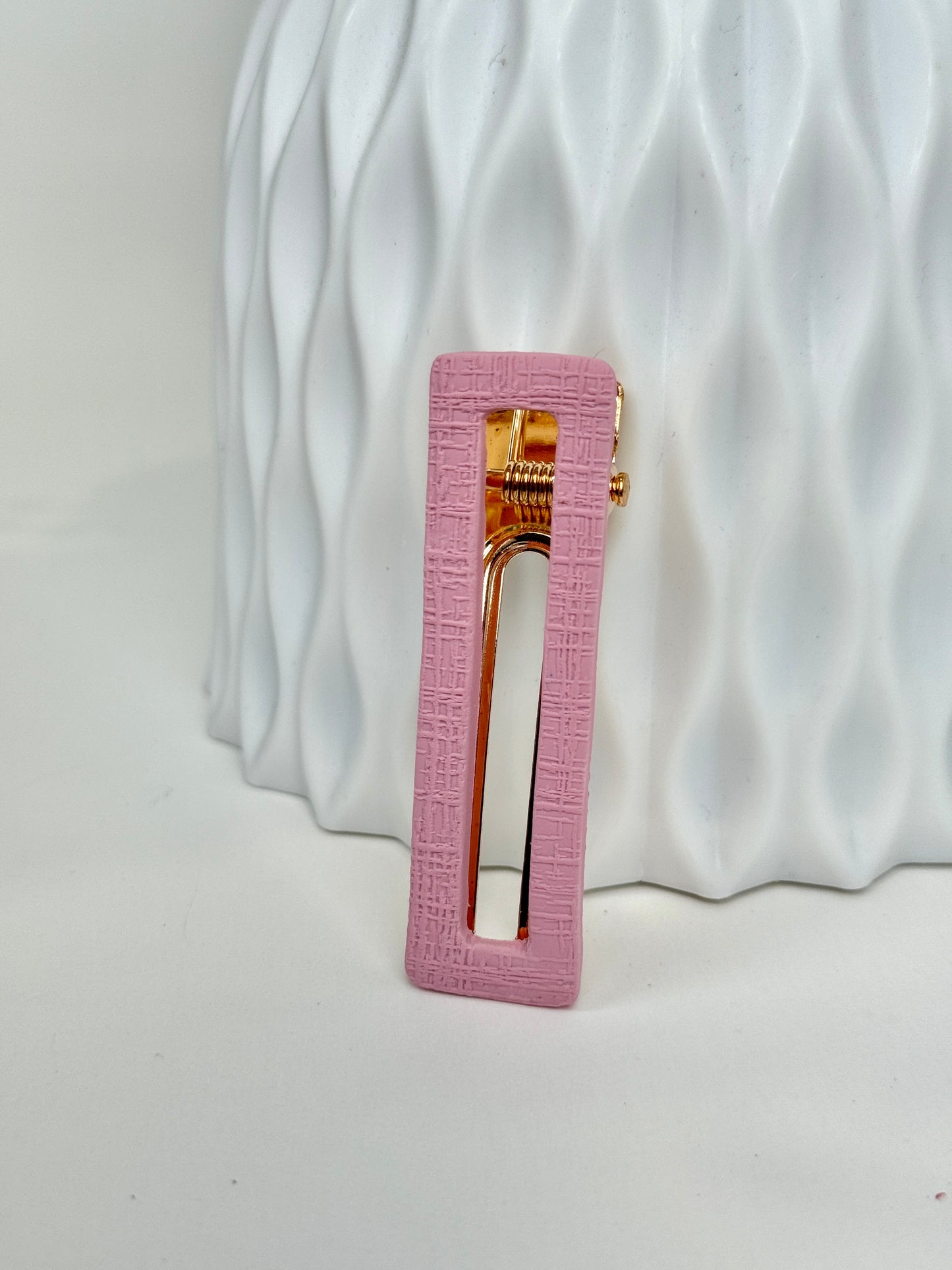 Fabric pattern Barrette