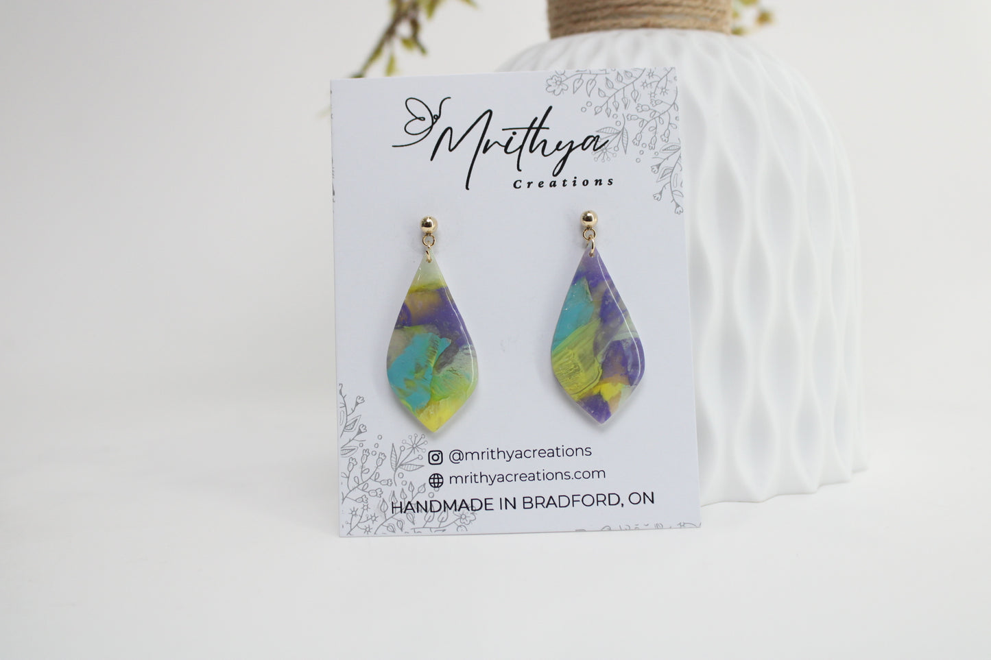 Watercolor Sway earrings