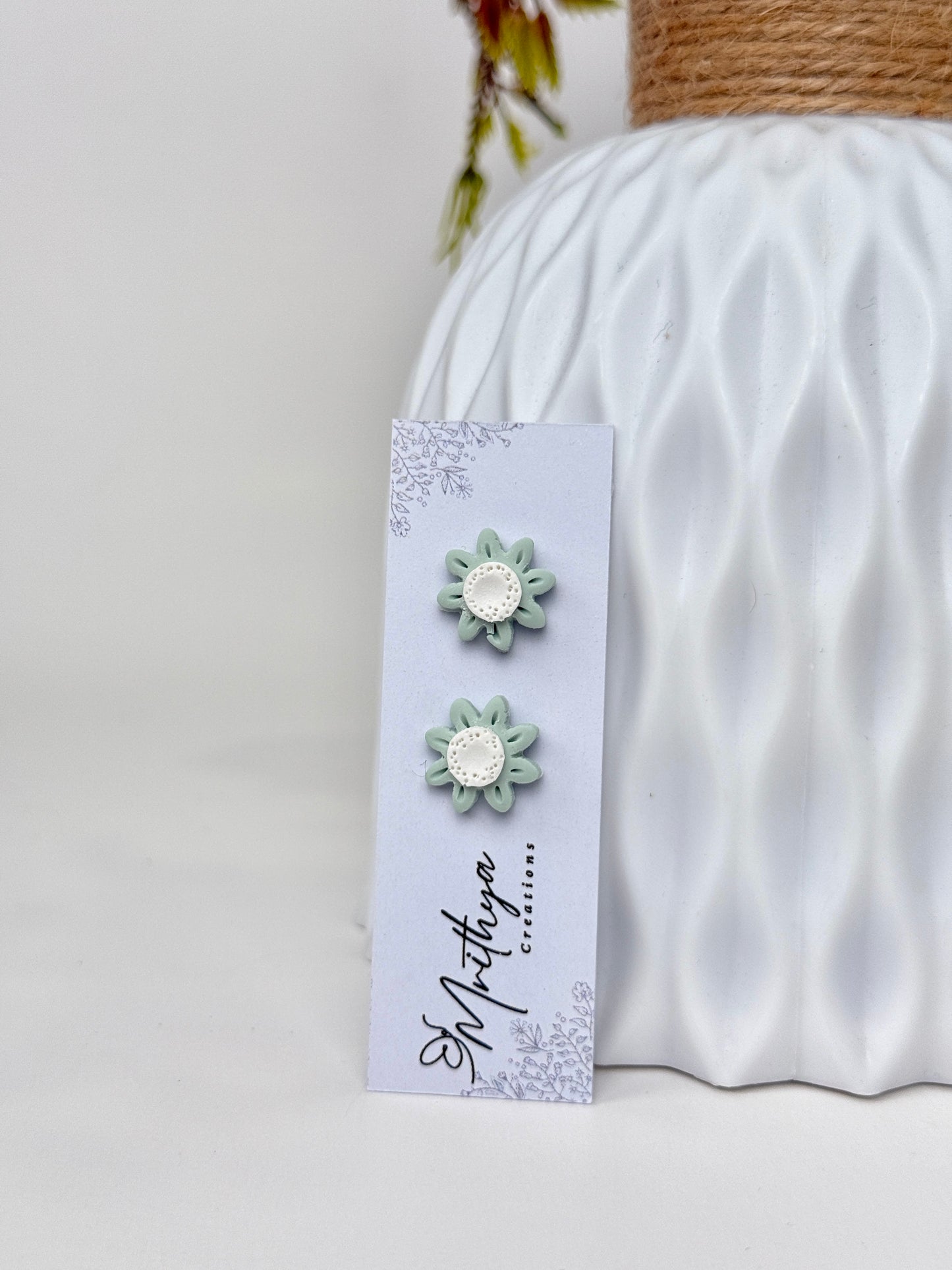 Floral Studs