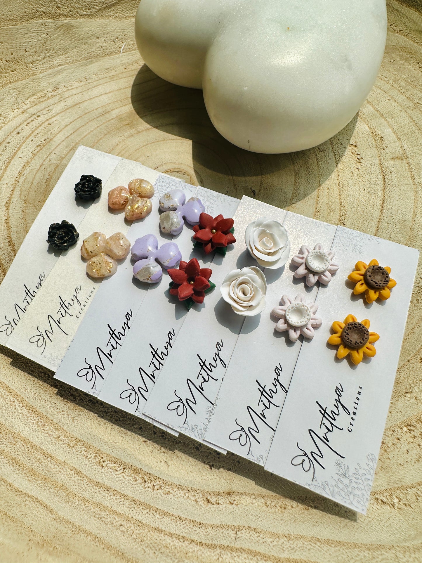 Floral Studs