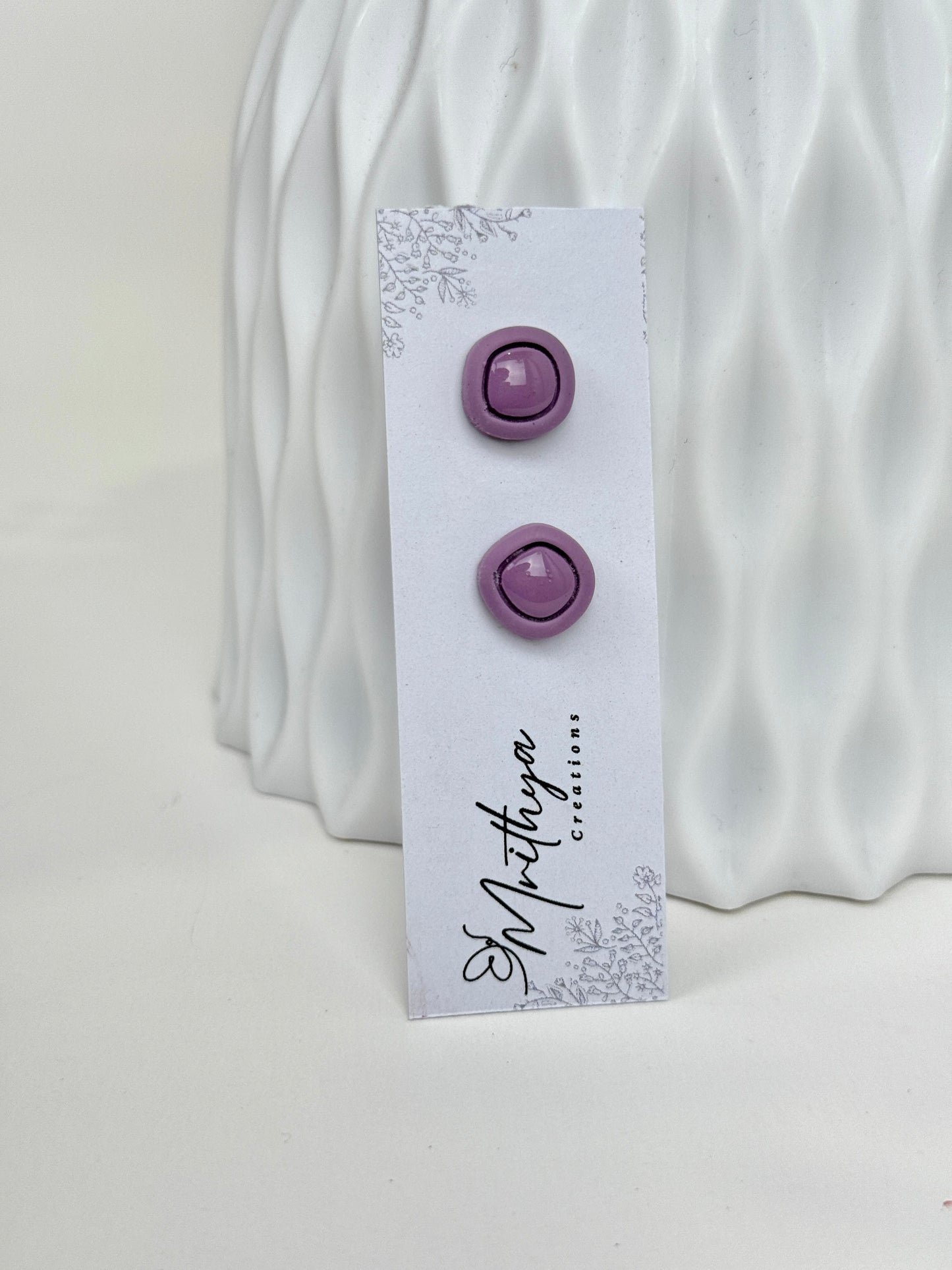 Lavender Studs