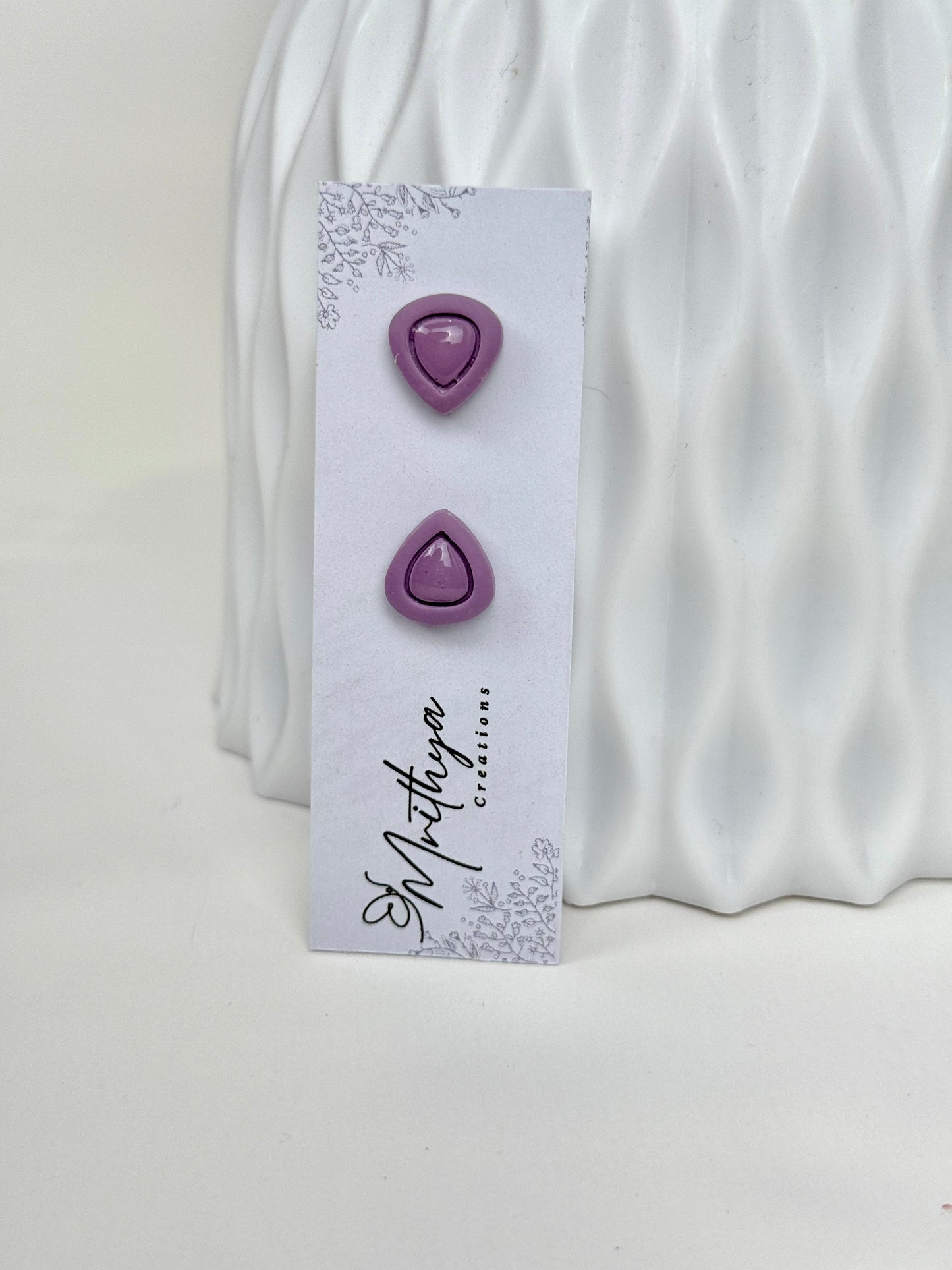 Lavender Studs