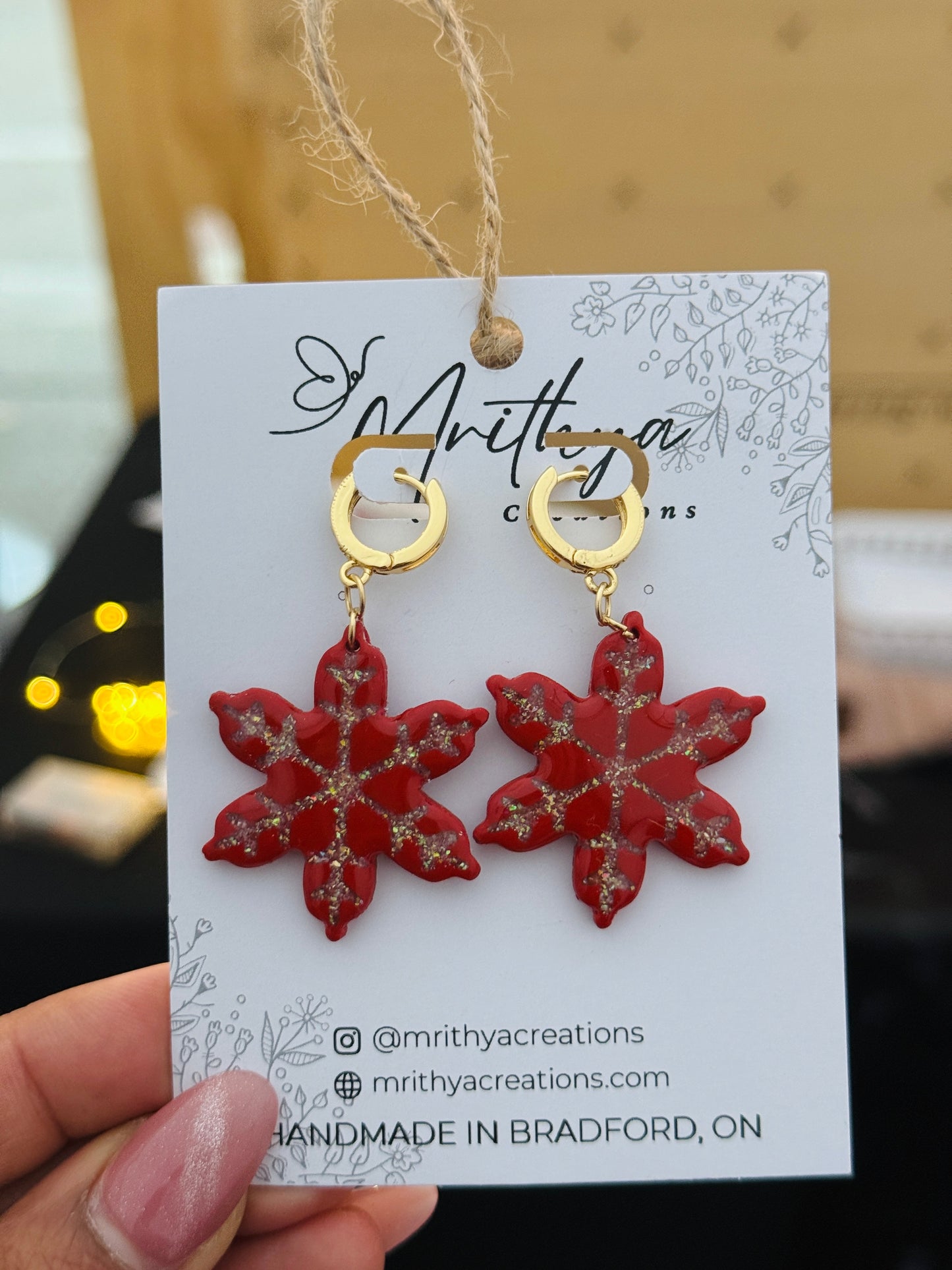 Red Snowflake