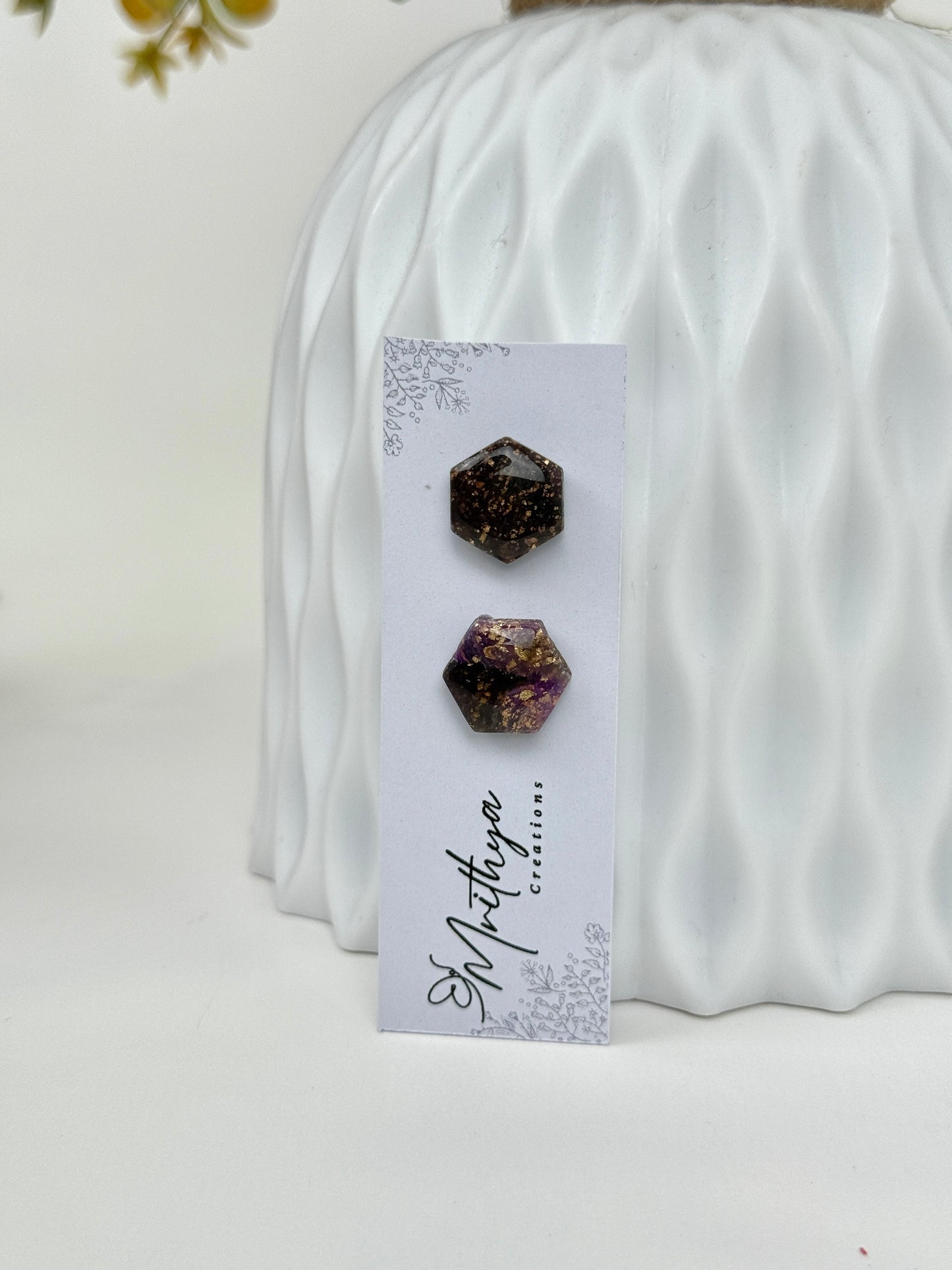 Purple studs