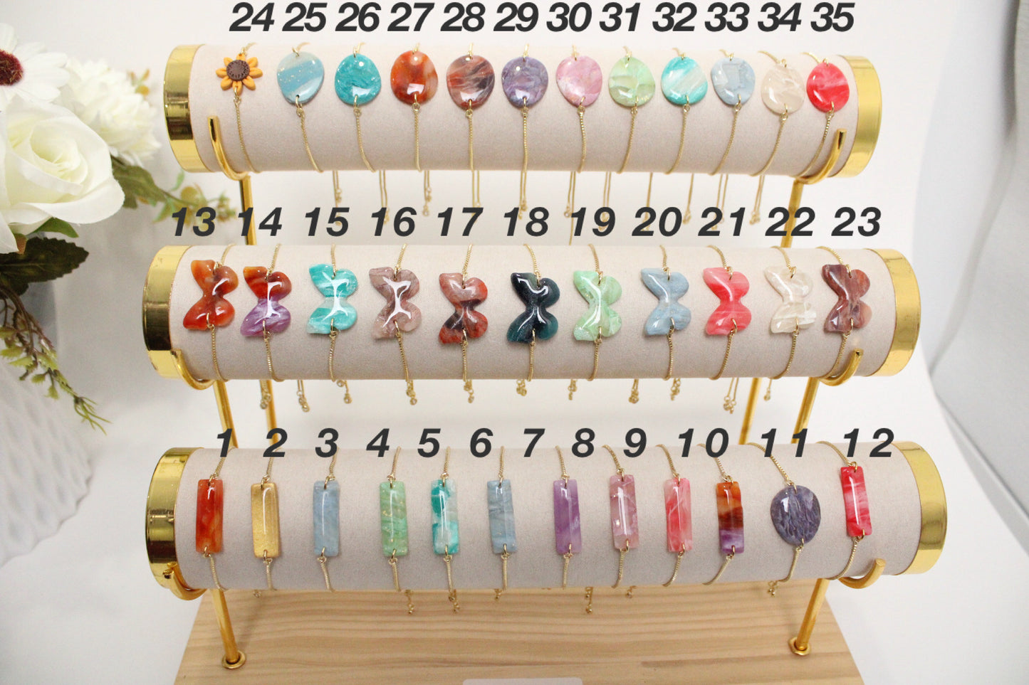 Bracelets with Adjustable Sliders