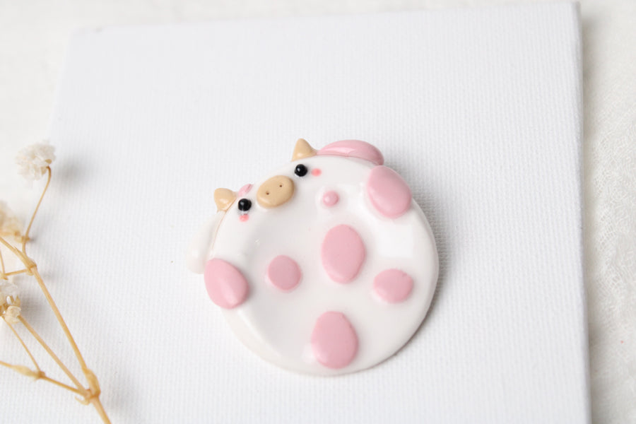 Pink Cow Worry Pal