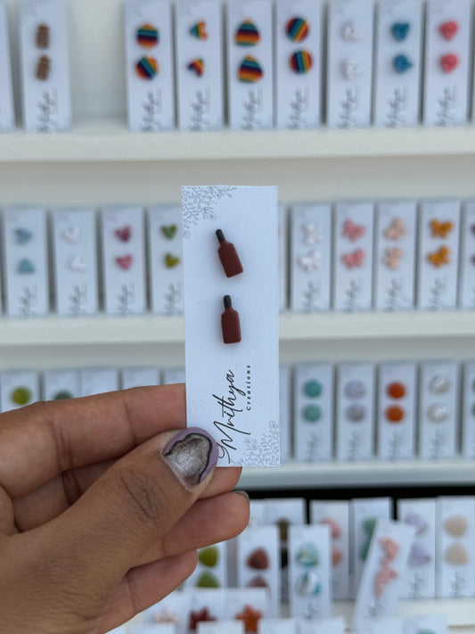 Wine bottle stud