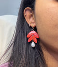 Scarlet Tess with pearl