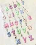 Custom Bubble Letter Keychain