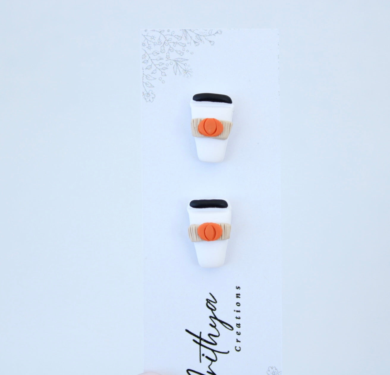 Coffee cup Studs
