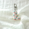 Bubble Letter Keychain