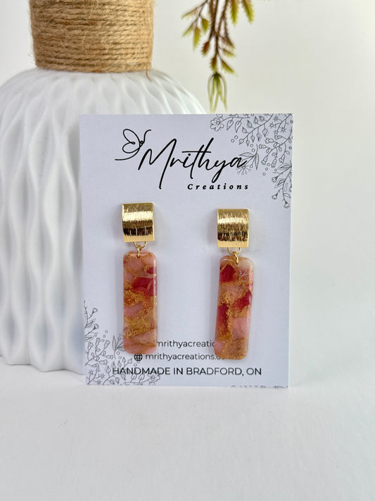 Dainty berry earring