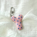Bubble Letter Keychain