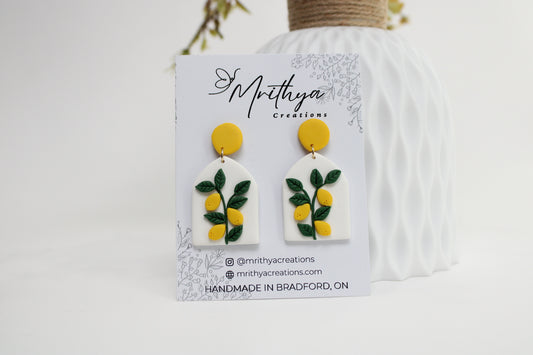 Lemon Earrings