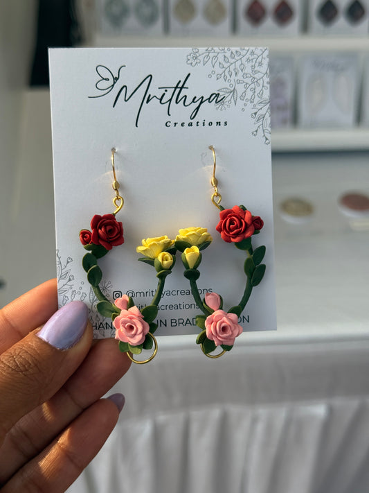 Floral Wreath Charm