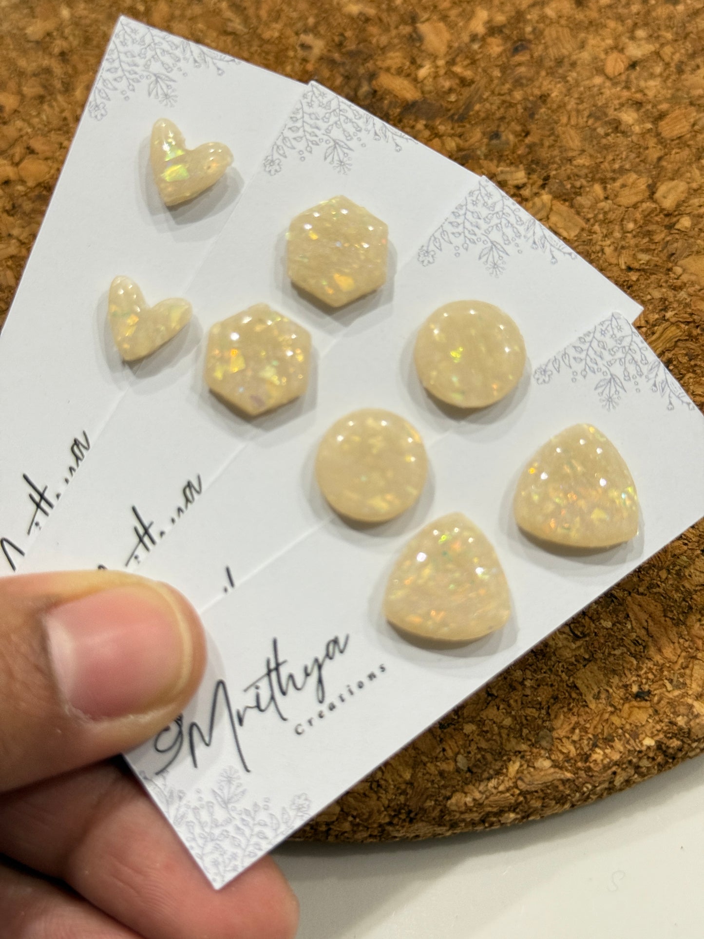 Opal Studs