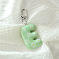 Bubble Letter Keychain