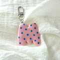 Bubble Letter Keychain