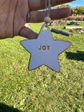 Christmas White Star Ornaments