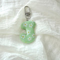 Bubble Letter Keychain