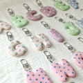 Bubble Letter Keychain