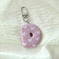 Bubble Letter Keychain