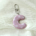 Bubble Letter Keychain
