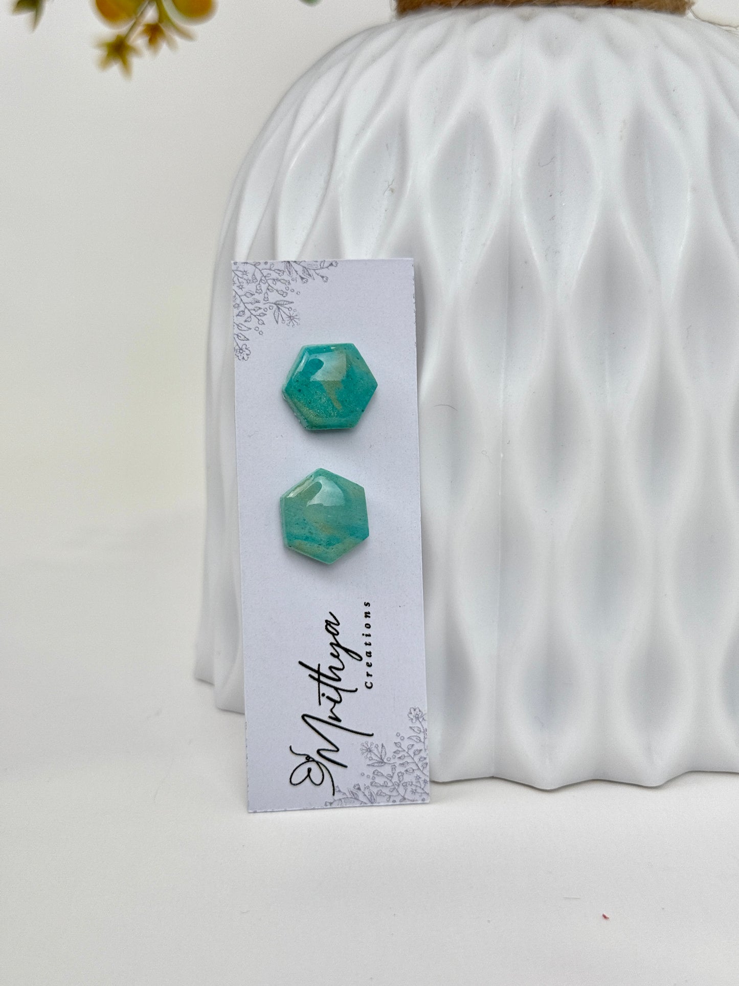 Turquoise studs