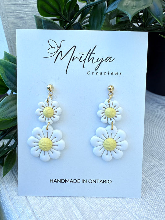 Dual Daisy Dangles