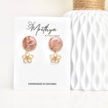 Nude Pink M w flower