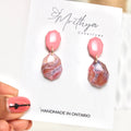 Pink Purple Crystal Cascade