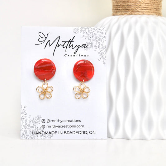 Scarlet dainty circle