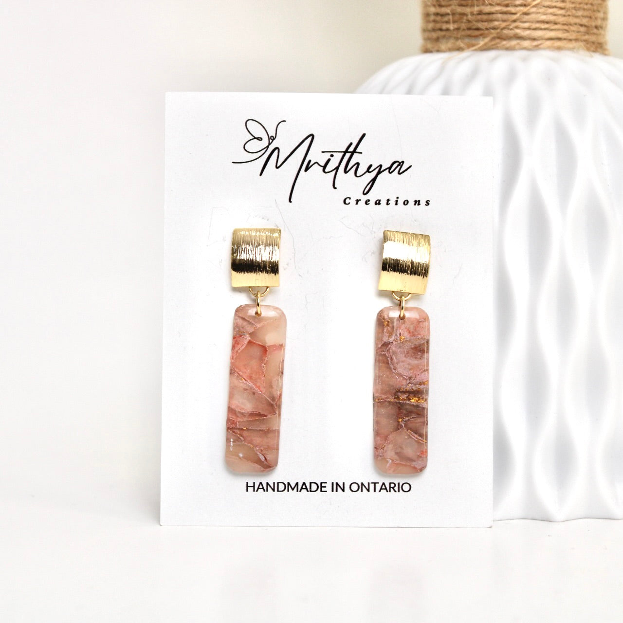 Dainty berry earring