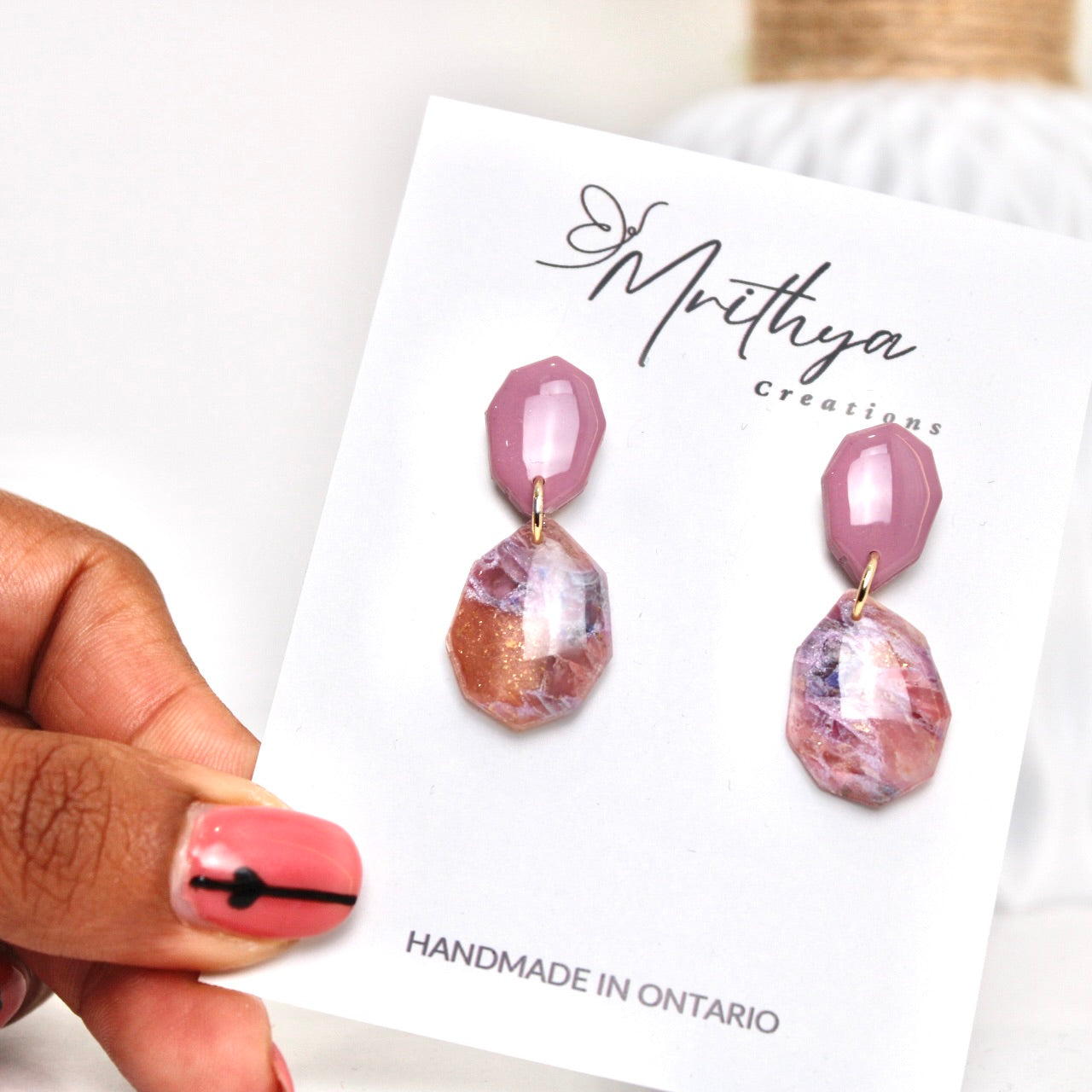 Purple Crystal Cascade