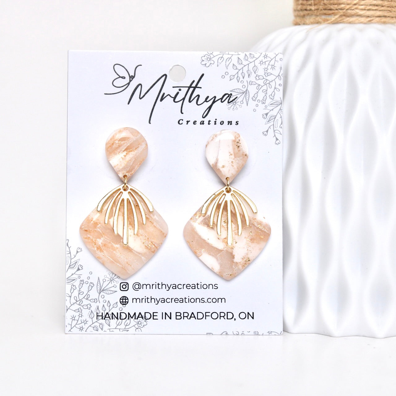 Marble Elise with charms