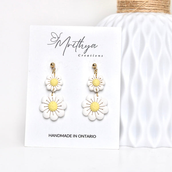 Dual Daisy Dangles
