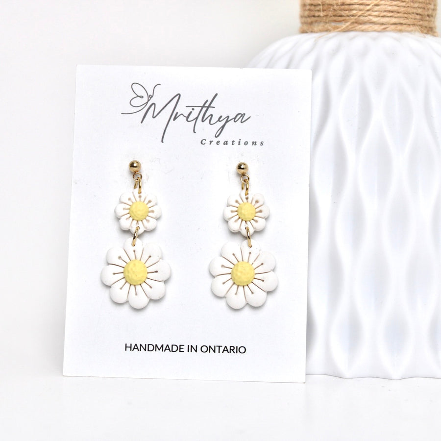Dual Daisy Dangles