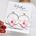 White pink Orchid