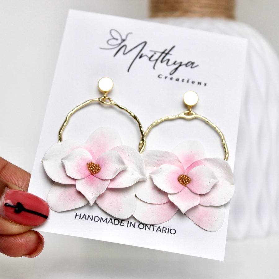 White pink Orchid