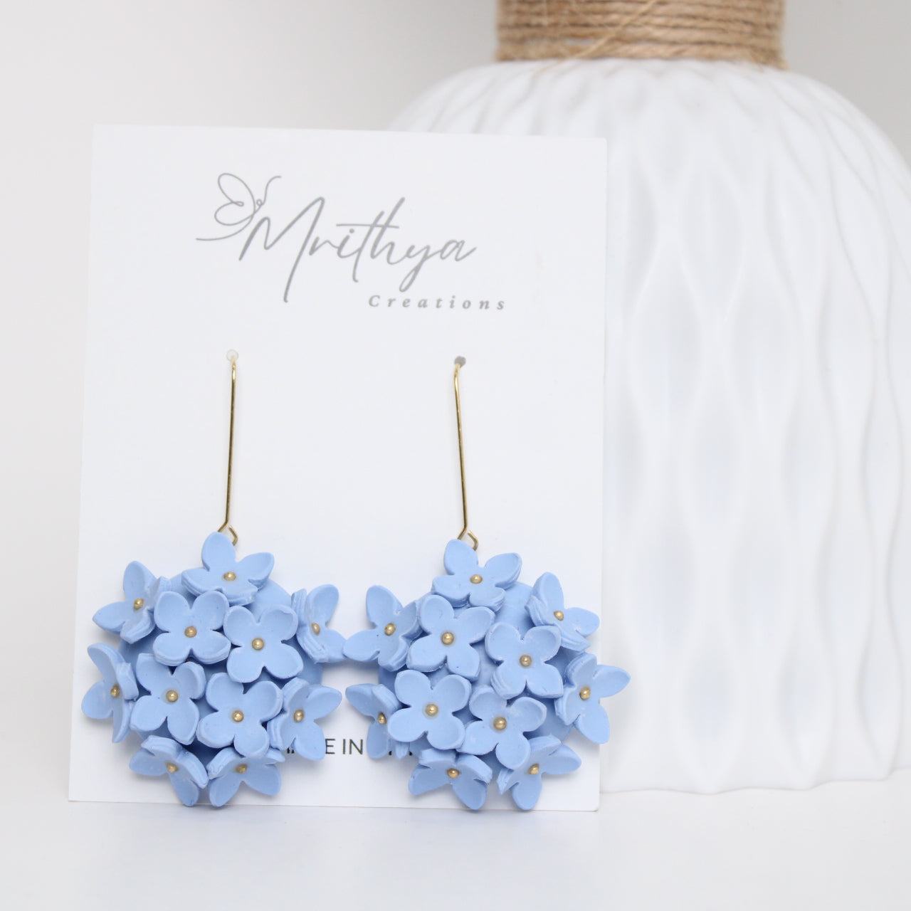 Blue Half Hydrangeas