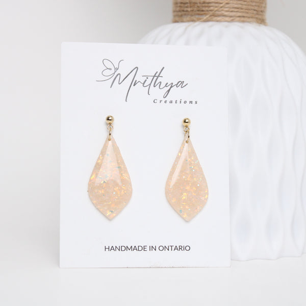 Opal sway earring