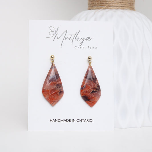 Copper Sway earrings