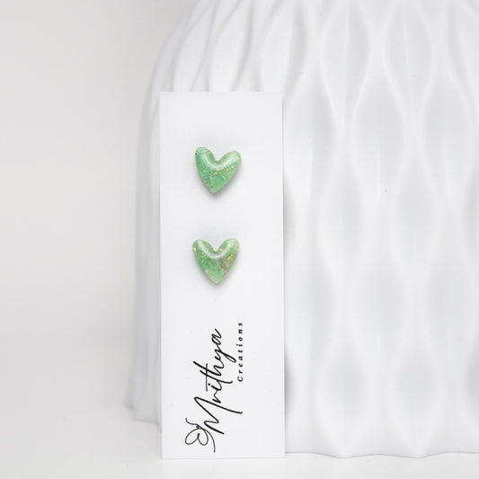 Heart Studs