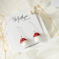 Mushroom earrings